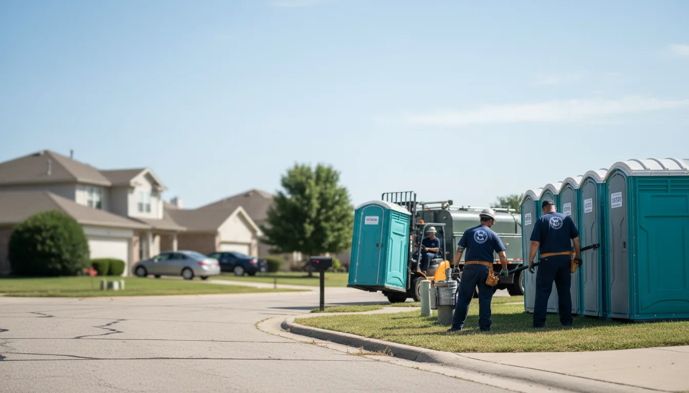 Porta Potty Rental in Springdale, AR near me